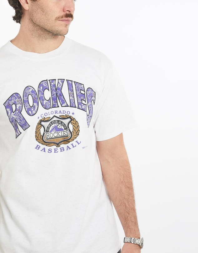 Vintage by The Real Deal - Pre Loved - Vintage 1993 MLB Colorado Rockies Tee