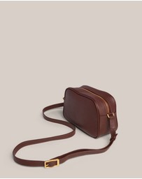 VESTIRSI - Vera Mahogany Camera Crossbody Bag