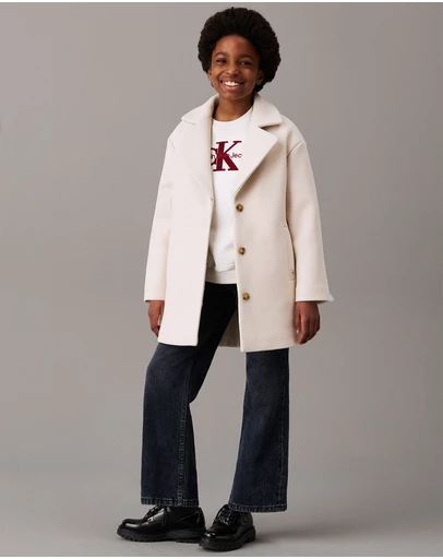 Calvin Klein Jeans - Girls Soft Knit Overcoat