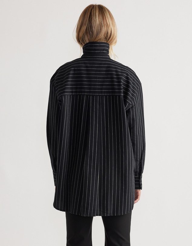Decjuba - Heather Oxford Oversized Shirt