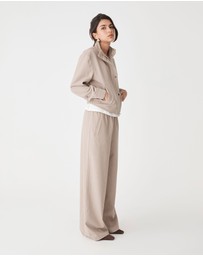 Forcast - Irene Elastic Waist Pants