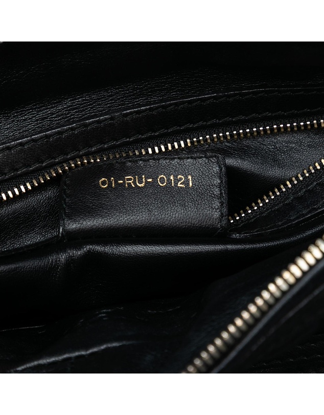 Pre-Loved by Azura Reborn - Pre-Loved Lambskin Cannage Gaufre Delices Shoulder Bag