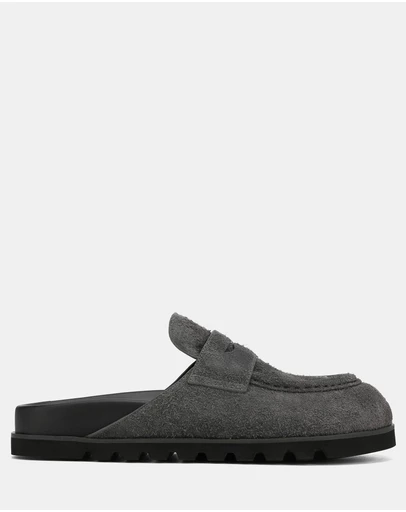 Naked Wolfe - Cord Dark Grey Hairy Suede