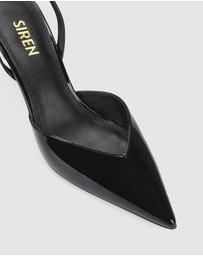 Siren - Yoco Slingback Kitten Heels
