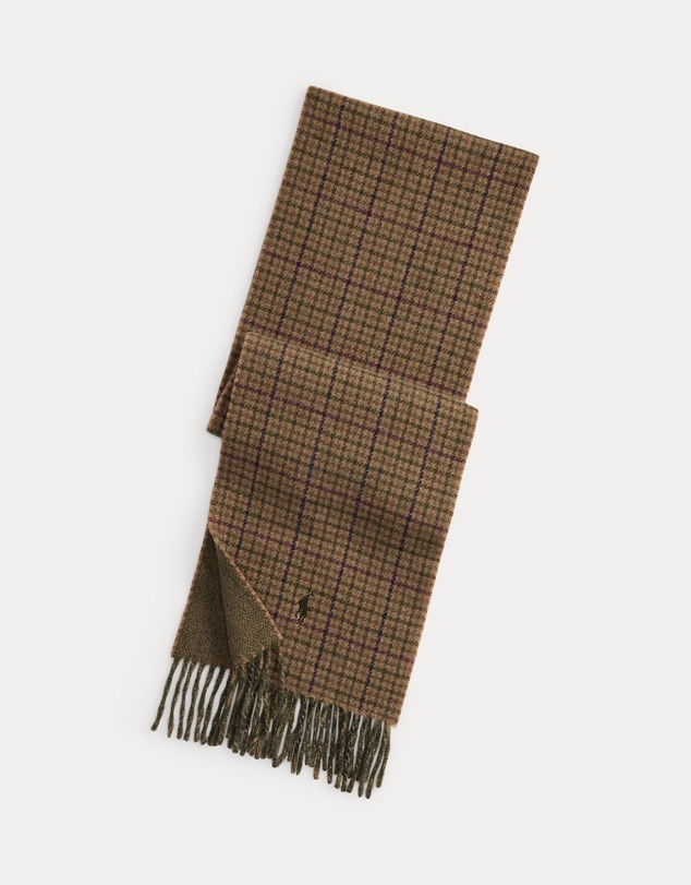 Polo Ralph Lauren - Reversible Wool-Blend Scarf