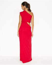 Dazie - Shoreline One-Shoulder Maxi Dress