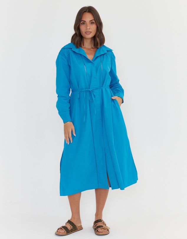 ALEXANDRA - Thiago Dress Blue Teal