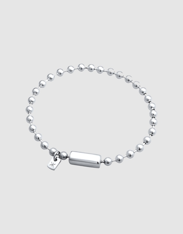 Kuzzoi - ICONIC EXCLUSIVE - Ball Chain Bracelet in 925 Sterling Silver