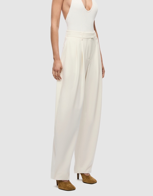 MISHA - Mezzaluna Pleated Barrell Leg Trousers