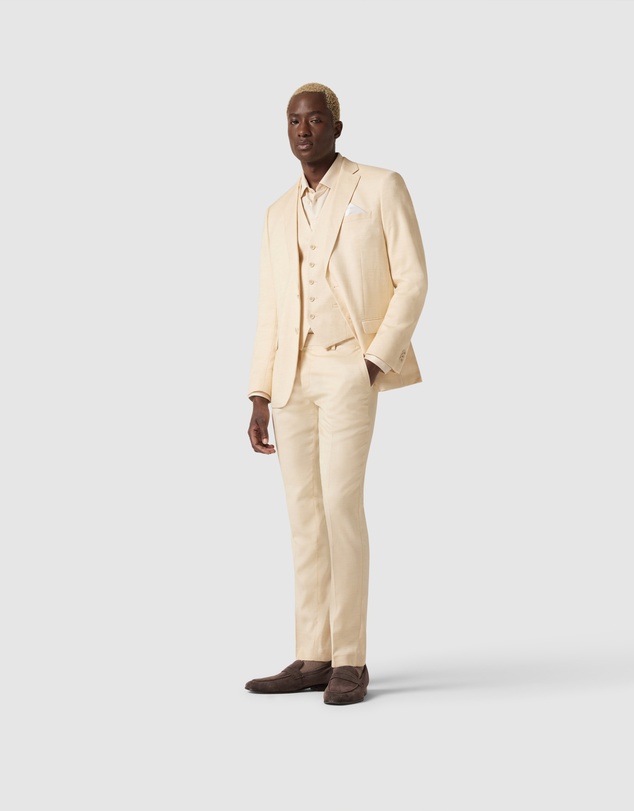 Politix - Slim Stretch Textured Tailored Jacket