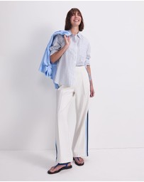 Sportscraft - Logo Stripe Pocket Shirt