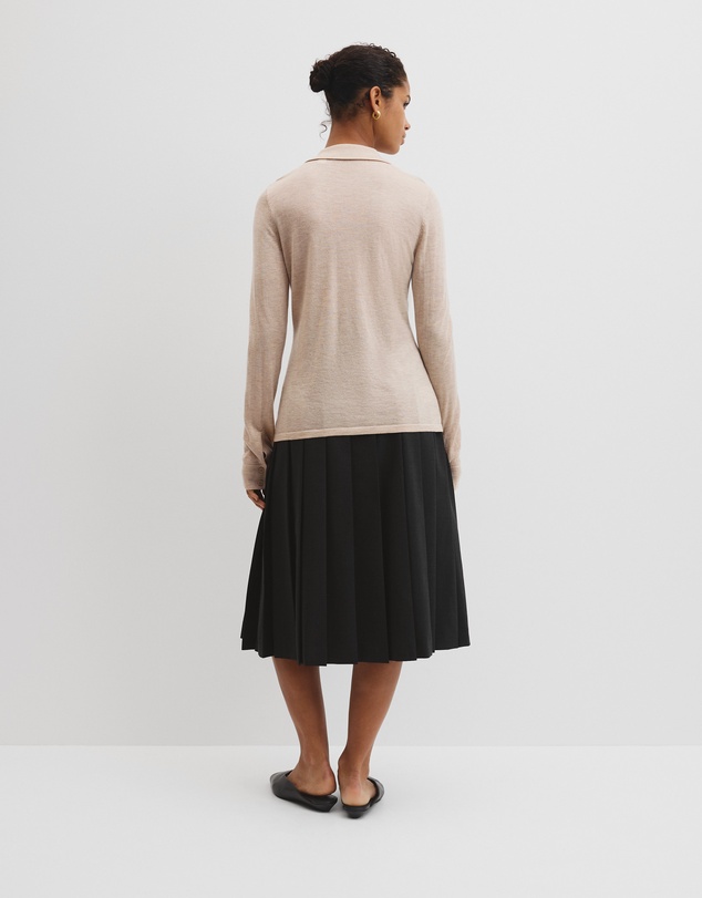 Country Road - Merino Long Sleeve Knit Shirt