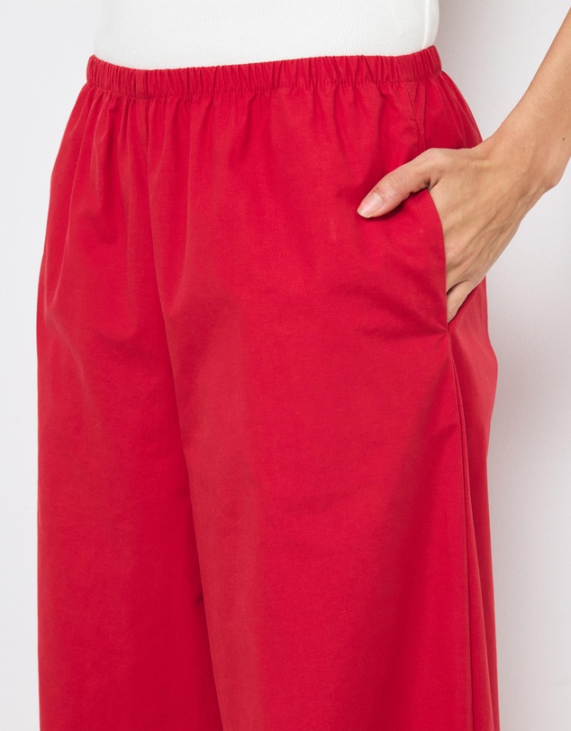 AERE - Nora Organic Cotton Barrel Leg Pants