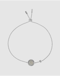 Fossil - Sterling Silver-Tone Silver-Tone Bracelet JFS00519040