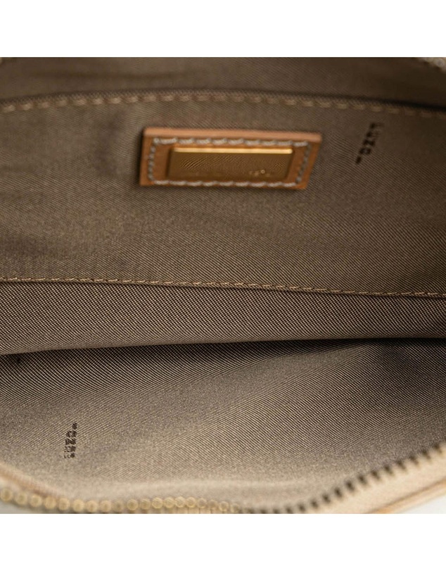 Pre-Loved by Azura Reborn - Pre-Loved Zucchino Canvas Oyster Shoulder Bag