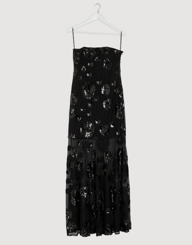 Revibe - Repaired Lover Alexis Strapless Sequin Maxi Dress - AU 14