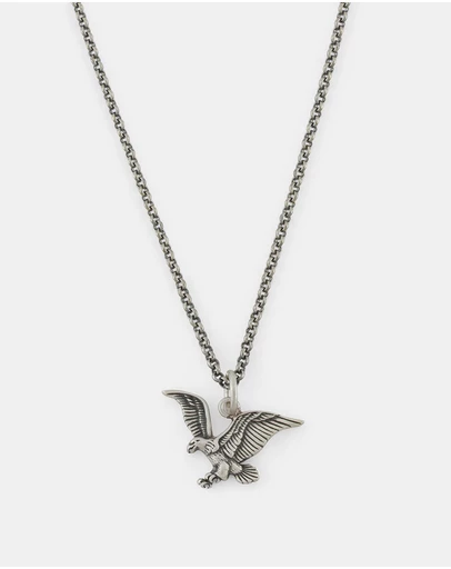Serge DeNimes - Silver Eagle Necklace