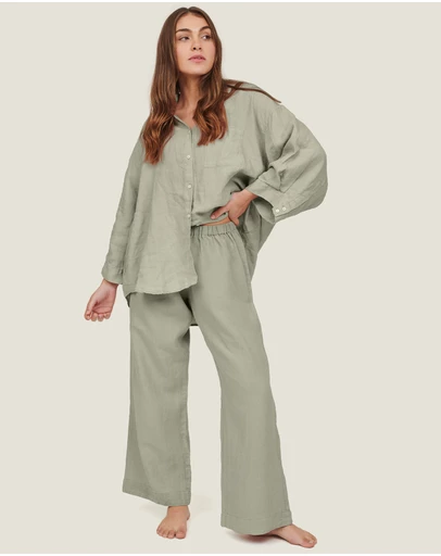 Carlotta + Gee - 100% Linen Pants