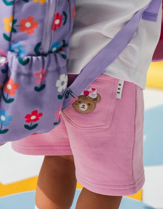 Huxbaby - Sherbet Zip Shorts - Babies-Kids