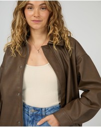 All About Eve - Alba Pu Bomber Brown