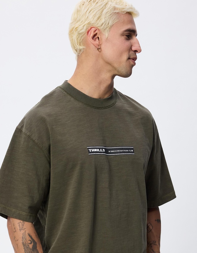 Thrills - Paradise Built Oversize Box Crop Tee