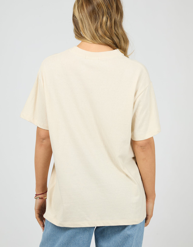 All About Eve - Maritime Relaxed Tee Vanilla