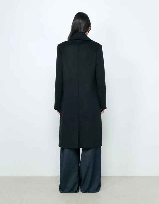 Revibe - Repaired AERE Cassie Wool Blend Coat - AU 6