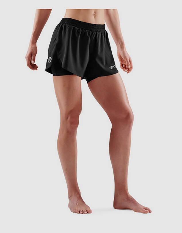 SKINS - SKINS Compression Women's Series-3 Running/Gym Superpose Tight Black