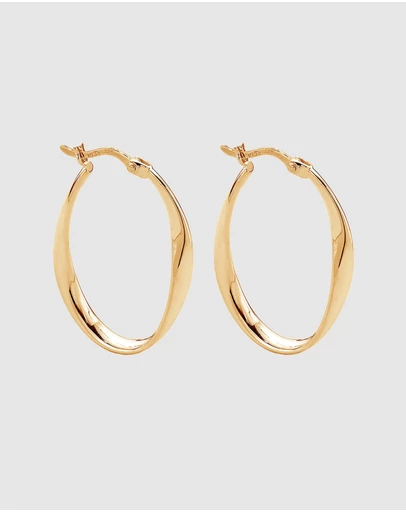 Najo - Cinta Yellow Gold Hoop