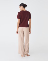 Forcast - May Relaxed Cotton T-shirt