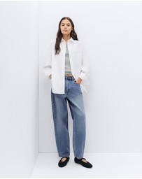 UNISON - Oversized Oxford Shirt