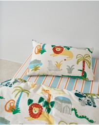 Linen House Kids - Creatures Great and Small Quilt Cover Set