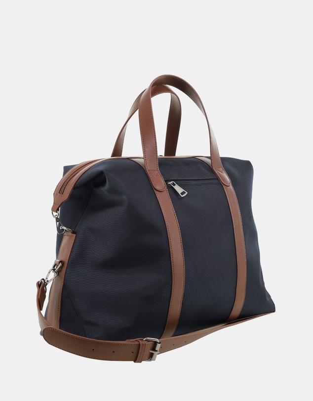 Pierre Cardin - Pierre Cardin 2-Tone Lite Duffle Carry On Bag