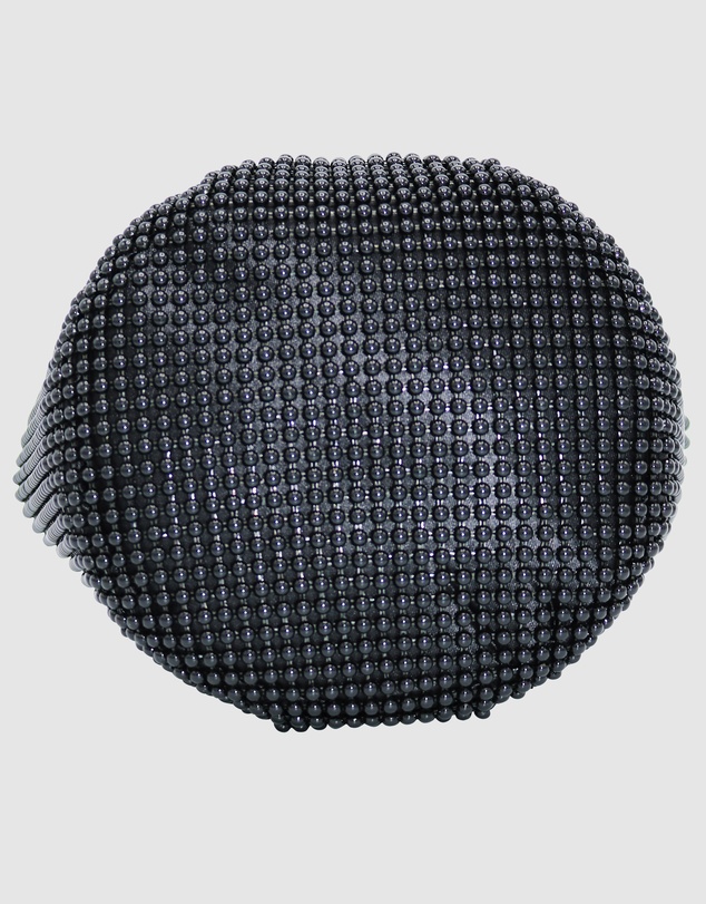 Olga Berg - Bianca Ball Mesh Handle Bag