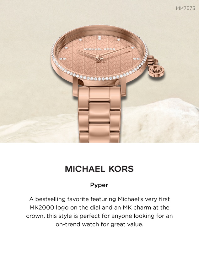 Michael Kors - Pyper Rose Gold Analogue Watch