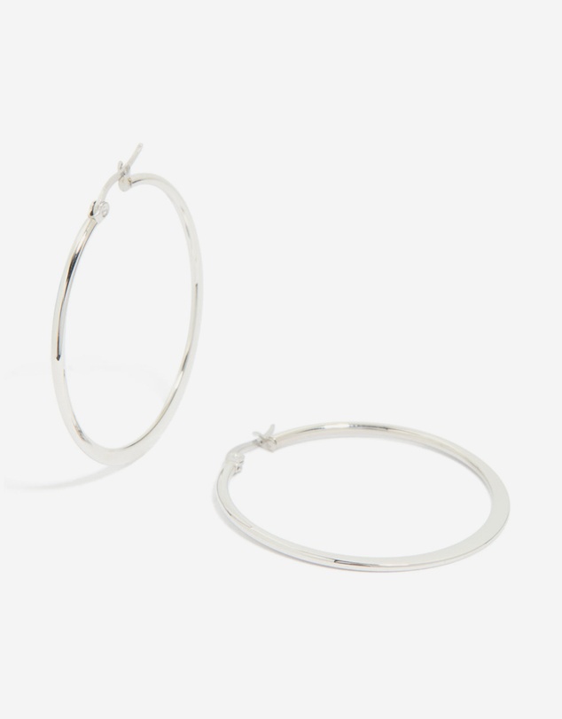 Lovisa - Waterproof Stainless Steel Thin Hoop Earrings