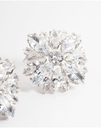 Lovisa - Silver Statement Stud Earrings
