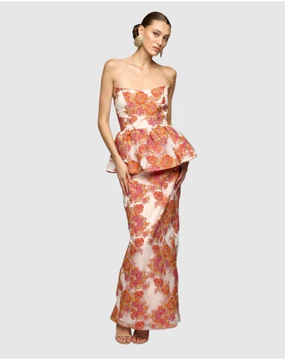 Romance by Honey and Beau - Minaki Strapless Midi