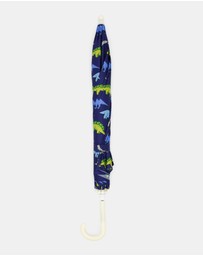 Morgan & Taylor - Dinosaur Kids Umbrella in Navy Blue