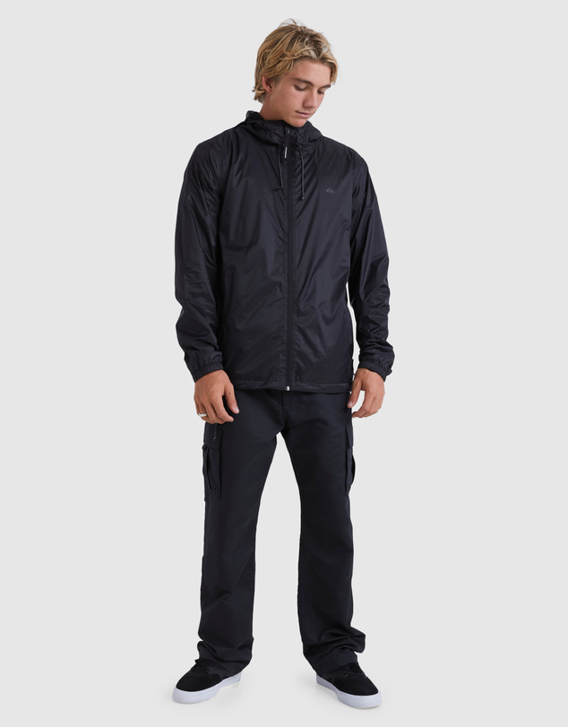 Quiksilver - Mens Waterwind Hooded Windbreaker Jacket