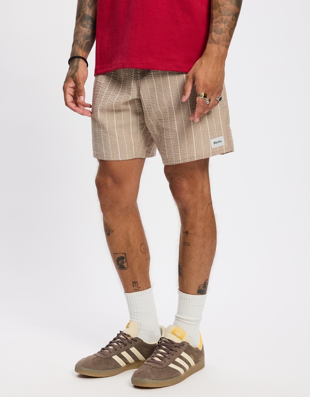 Rhythm - Seersucker Stripe Jam Shorts