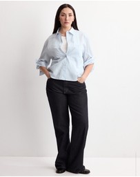 M.N.G - Striped Cotton Shirt