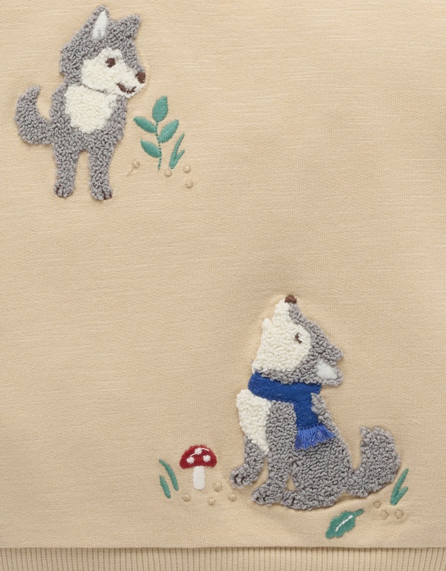 Purebaby - Little Wolf Windcheater -Kids-Babies
