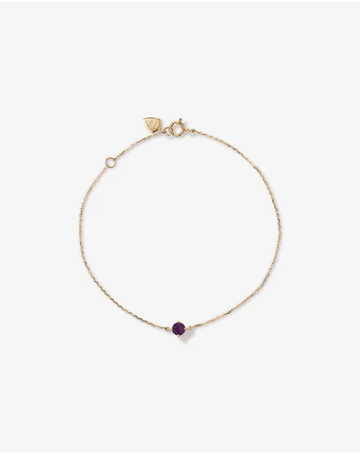 Michael Hill - Bracelet with Amethyst in 10kt Yellow Gold