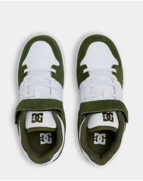 DC Shoes - Boys 4 to 16 Manteca 4 V Skate Shoes