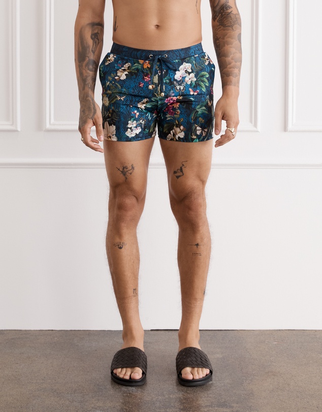 Aqua Blu Australia - Fritillaire Lycra Swim Shorts