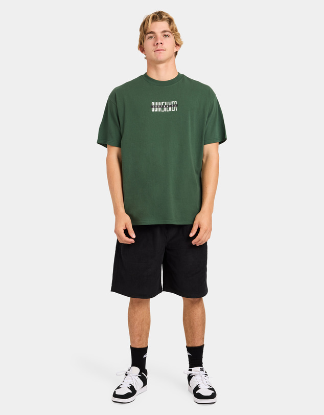 Quiksilver - Mens Aus Splitter T-Shirt