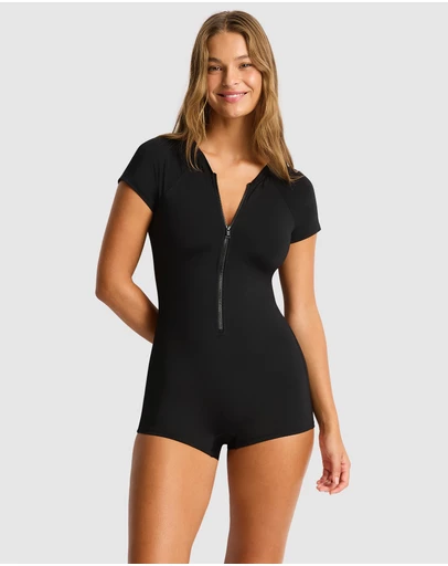 Sea Level Australia - Essentials SS Multifit Boyleg One Piece