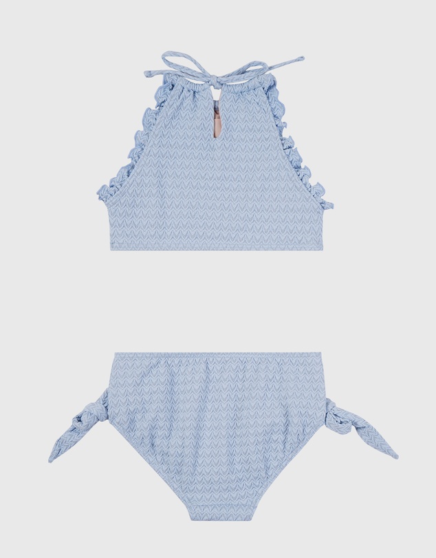 Aqua Blu Kids - Stepping Stones Halter Neck Bikini Set - Kids