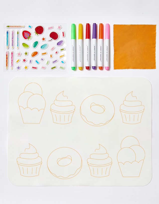 Journey Of Something - Wipeable Silicone Colouring Mat - Sweet As